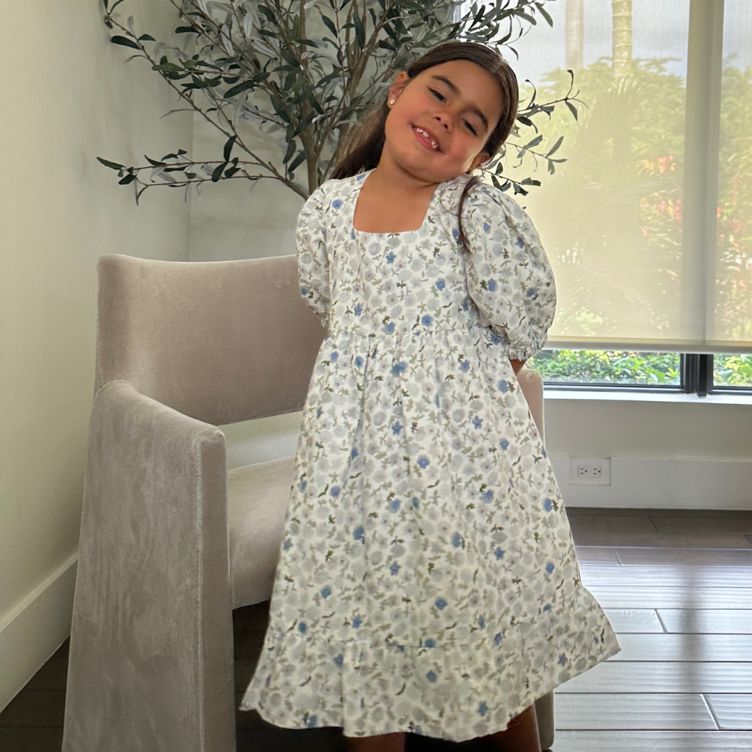 Flor Linen - Girl Dress