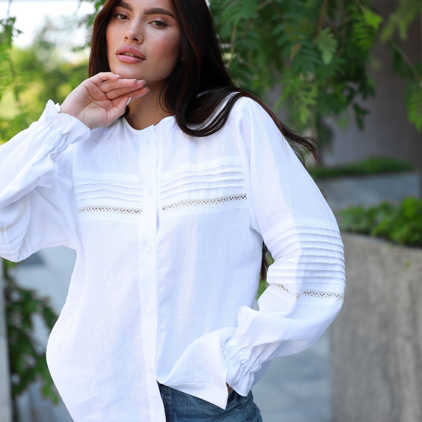 Alhambra Linen - Top