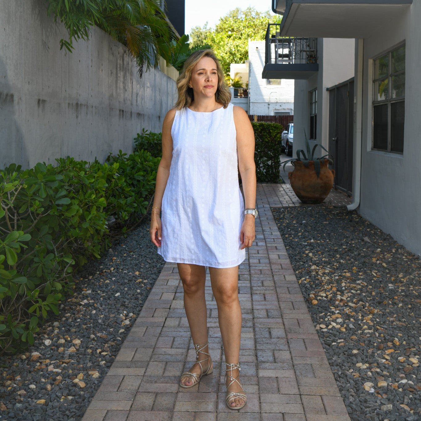 Victoria Cotton - Mini Dress