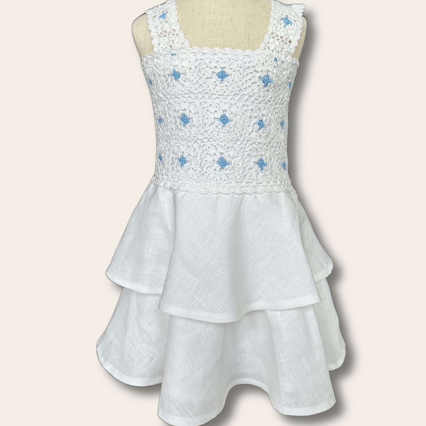 Claudia Linen - Girl Dress