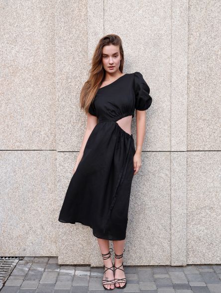 Lisboa Midi Linen - Dress