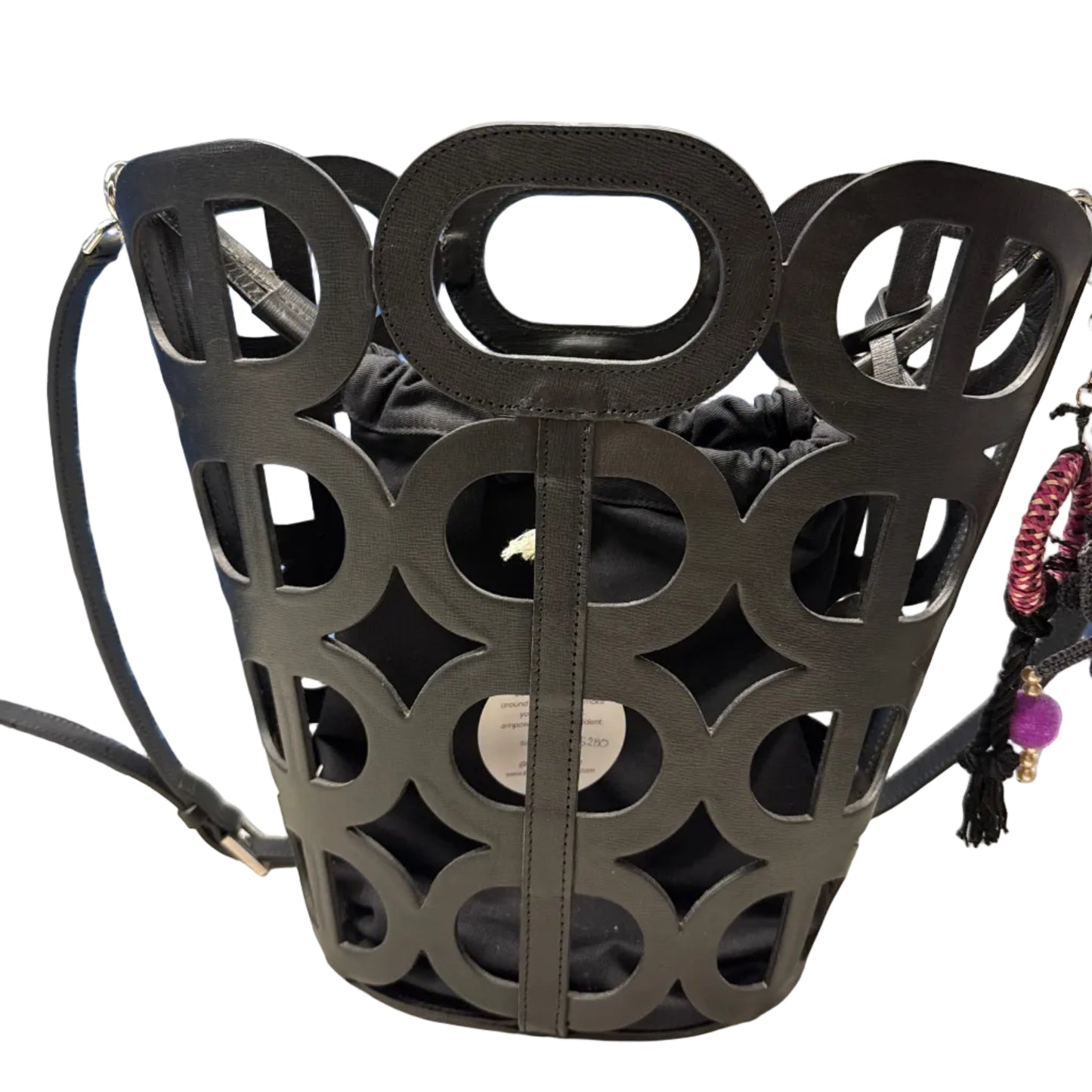 Leather Basket - Bag