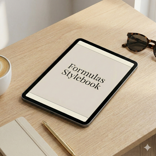 Formulas Stylebook