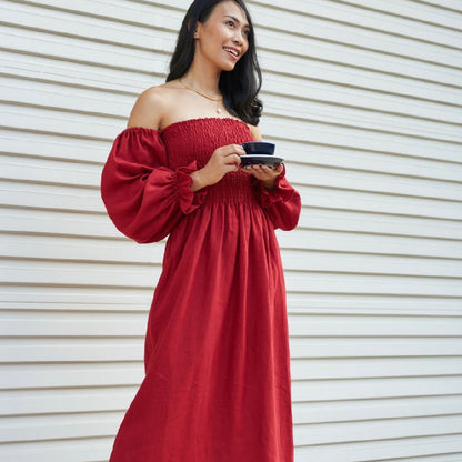 Odessa off the shoulder dress